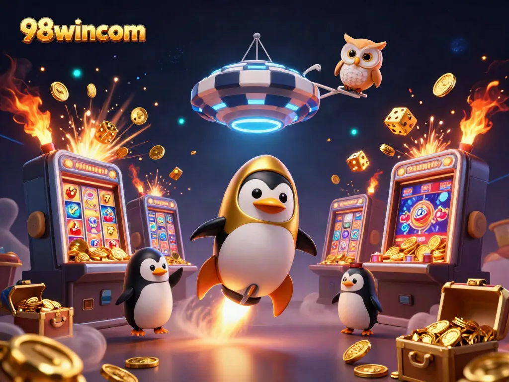 Experience thrilling adventures with 98wincom in a vibrant 3D gaming universe